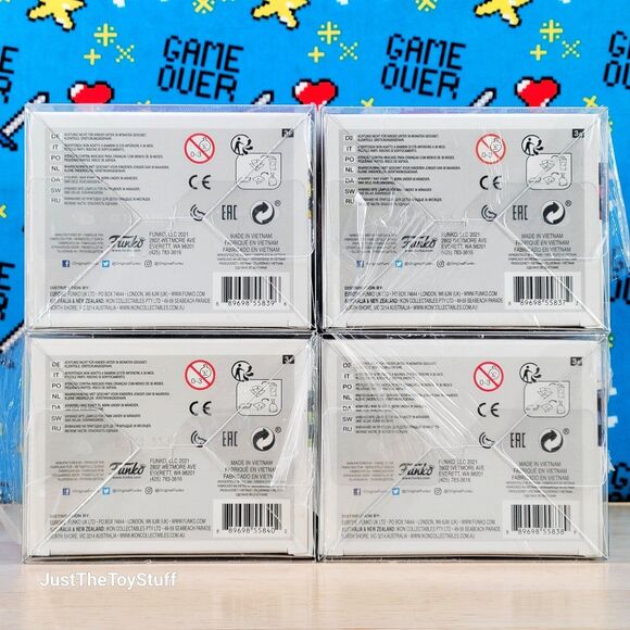 Funko PoP 7Eleven Slurpee Set #89 #90 #91 & #92 Glitter Exclusives + Protectors - Picture 5 of 6